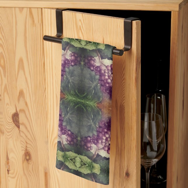 Paño De Cocina Viñedo (Pliegue de tercios)