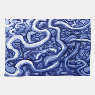 Paño De Cocina Vines Blue