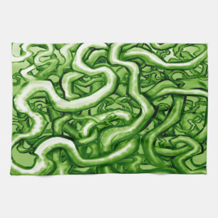 Paño De Cocina Vines GREEN