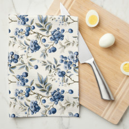Paño De Cocina Vintage Blueberry