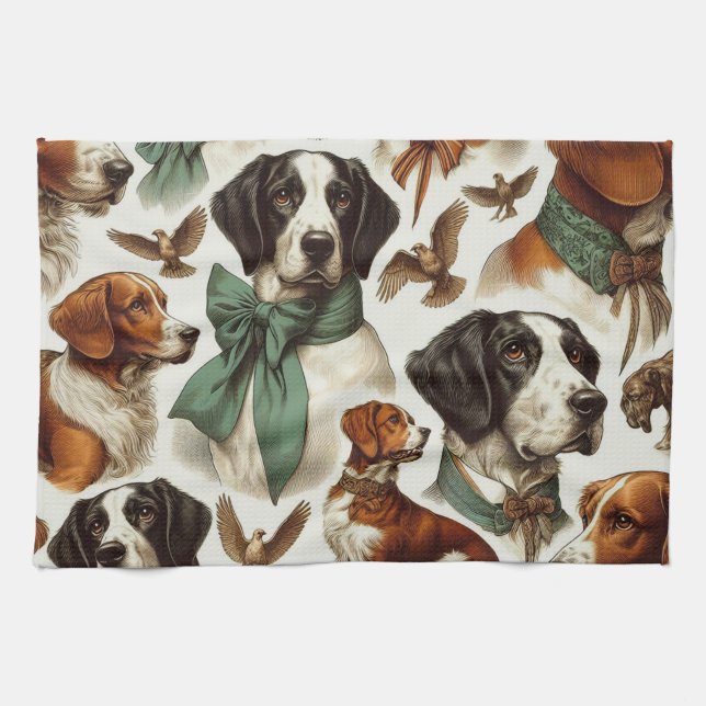 Paño De Cocina Vintage Brittany Seamless (Horizontal)