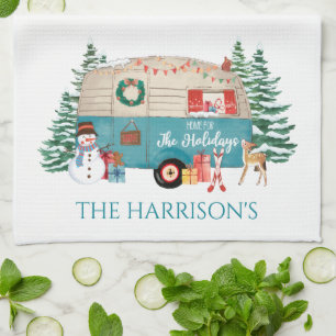 Paño De Cocina Vintage Camper Home for Holidays