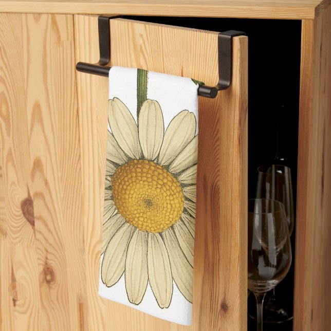 Paño De Cocina Vintage Daisy (Pliegue de tercios)