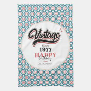 Paño De Cocina Vintage desde 1977