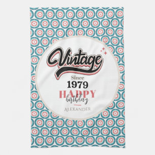 Paño De Cocina Vintage desde 1979