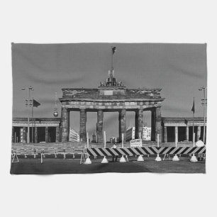 Paño De Cocina Vintage Germany Berlín Brandenburg Gate