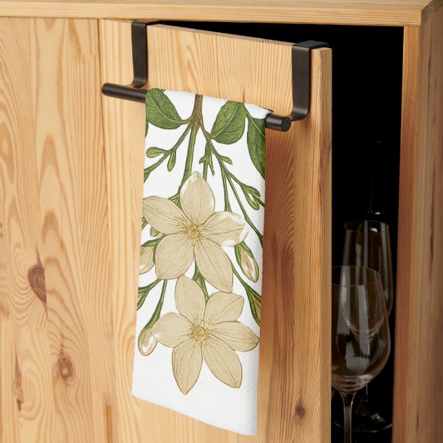 Paño De Cocina Vintage Jasmine (Pliegue de tercios)