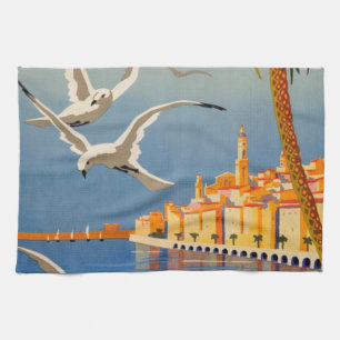 Paño De Cocina Vintage Menton CoTe D'azur