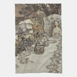 Paño De Cocina Vintage Rackham Mad Tea Fiesta Alice en el país de