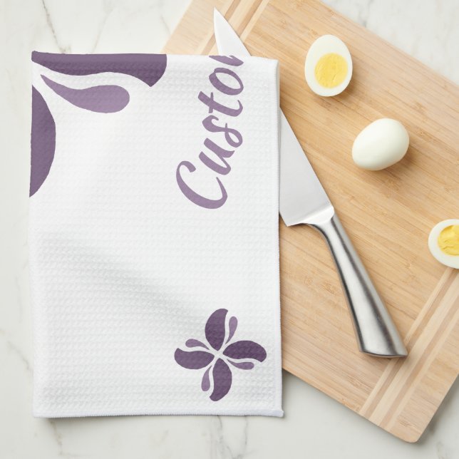 Paño De Cocina Vintage Zen Echo Lilac Kiss (Doblado Cuarto)