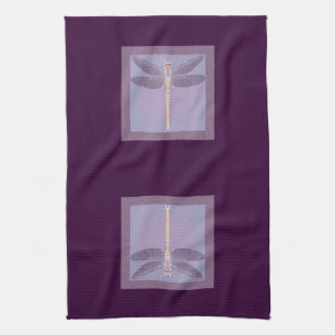 Paño De Cocina Violet Dragonfly