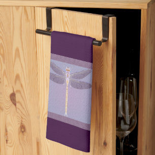 Paño De Cocina Violet Dragonfly