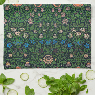 Paño De Cocina Violet y Columbine, William Morris