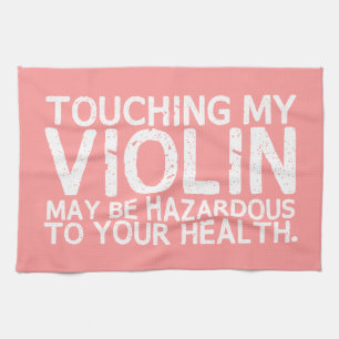 Paño De Cocina Violin Hazard
