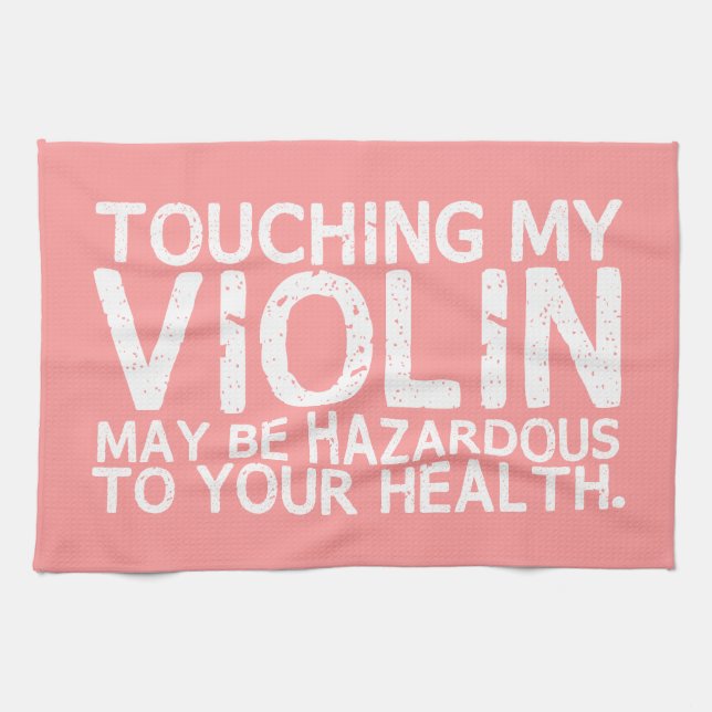 Paño De Cocina Violin Hazard (Horizontal)