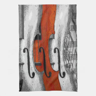 Paño De Cocina Violins American MoJo Kitchen Towel
