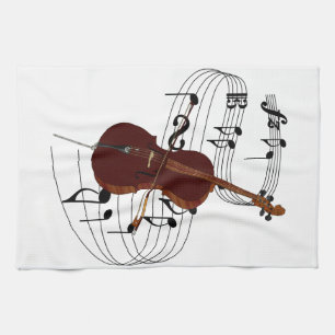 Paño De Cocina Violoncelo