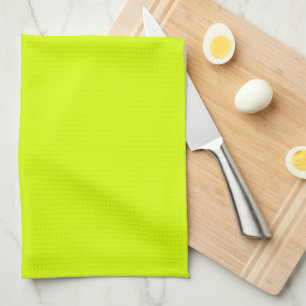 Paño De Cocina Visibilidad amarilla, alta de neón