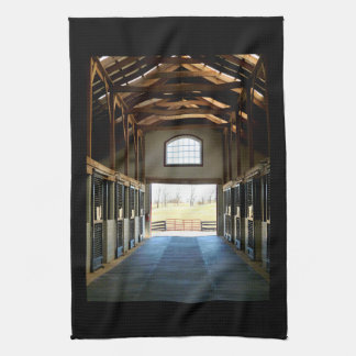 Paño De Cocina Vista de Kentucky desde el granero