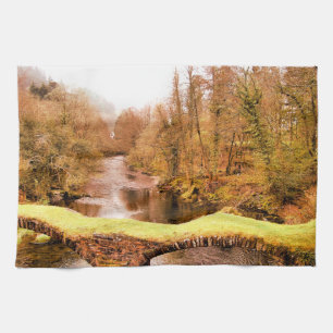 PAÑO DE COCINA VISTAS DE GALES