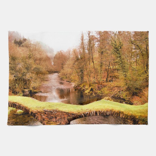 PAÑO DE COCINA VISTAS DE GALES (Horizontal)