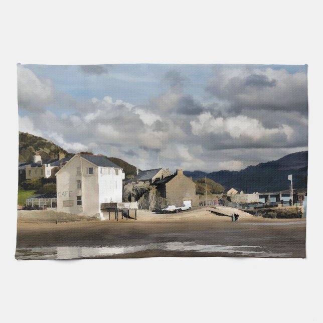 PAÑO DE COCINA VISTAS DE GALES (Horizontal)