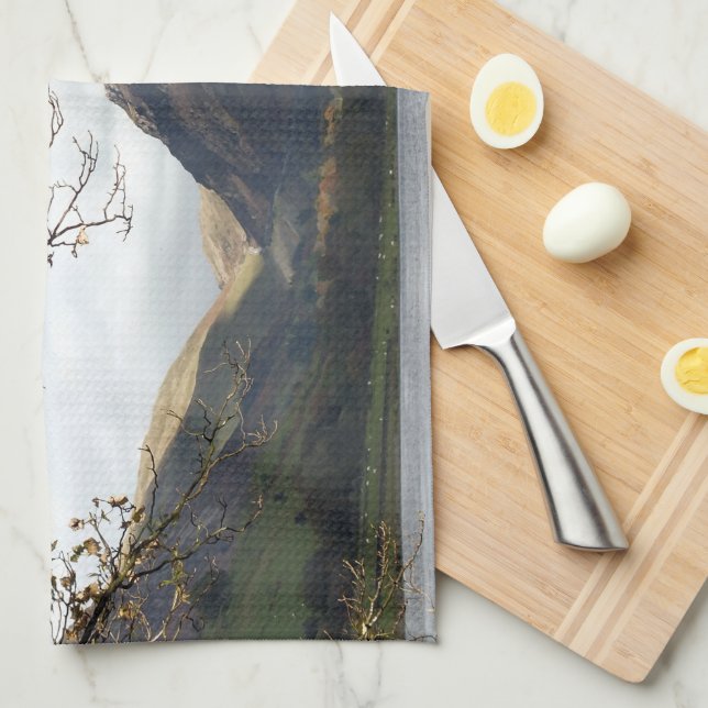 PAÑO DE COCINA VISTAS DE GALES (Doblado Cuarto)