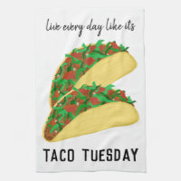 Vive todos los días como si fuera blanco TACO el m