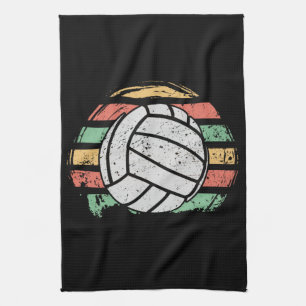 Paño De Cocina Voleibol Retro Vintage