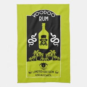 Paño De Cocina Voodoo Rum caribeño