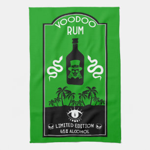 Paño De Cocina Voodoo Rum caribeño