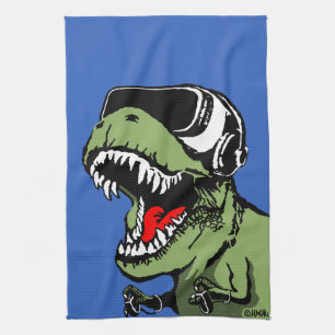 Paño De Cocina VR T-rex