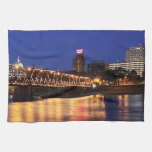 Paño De Cocina Walnut Street Bridge Harrisburg Pennsylvania