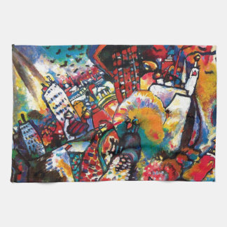 Paño De Cocina Wassily Kandinsky - Paisaje urbano de Moscú Arte a