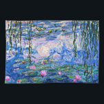 Paño De Cocina Water Lilies, 1919, pintura de Claude Monet<br><div class="desc">Water Lilies,  famosa pintura del impresionista Oscar-Claude Monet</div>