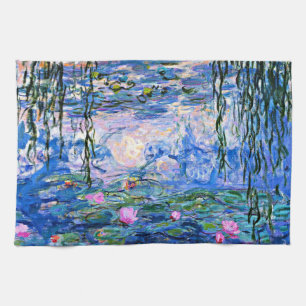 Paño De Cocina Water Lilies, 1919, pintura de Claude Monet