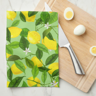Paño De Cocina Watercolor Lemon 3