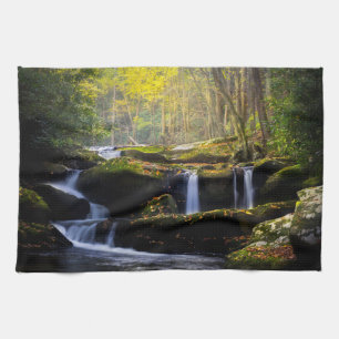 Paño De Cocina Waterfalls Great Smoky Mountain National Park