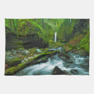 Paño De Cocina Waterfalls Grotto Falls, Oregon