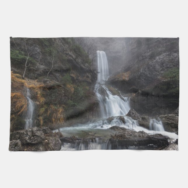 Paño De Cocina Waterfalls | Los Chorros Waterfall (Horizontal)