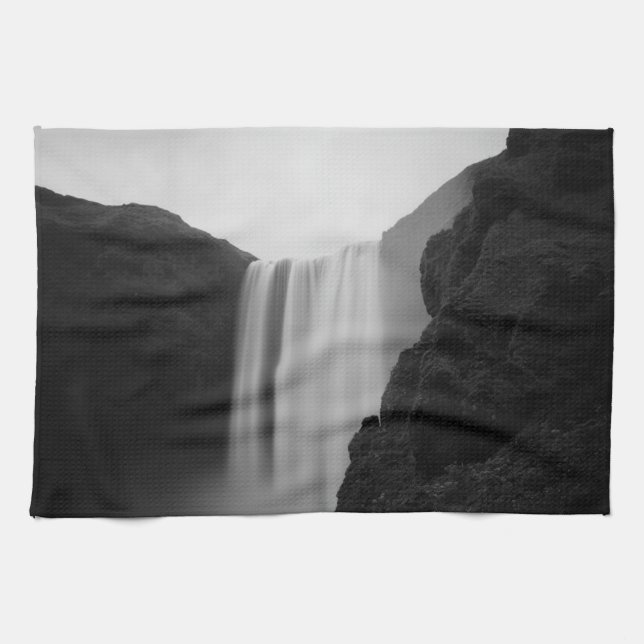 Paño De Cocina Waterfalls | Skogafoss Waterfall, Iceland (Horizontal)