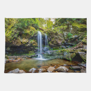 Paño De Cocina Waterfalls   Smokey Mountain National Park