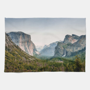 Paño De Cocina Waterfalls Yosemite Valley National Park