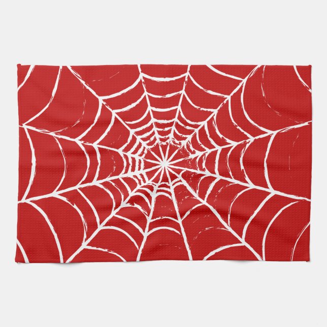 Paño De Cocina Web roja (Horizontal)