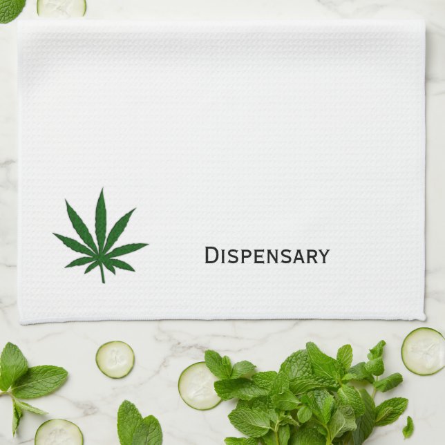 Paño De Cocina Weed (Doblado)