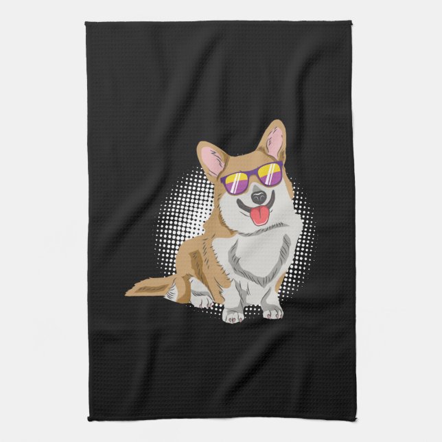 Paño De Cocina Welsh Corgi Dog (Vertical)
