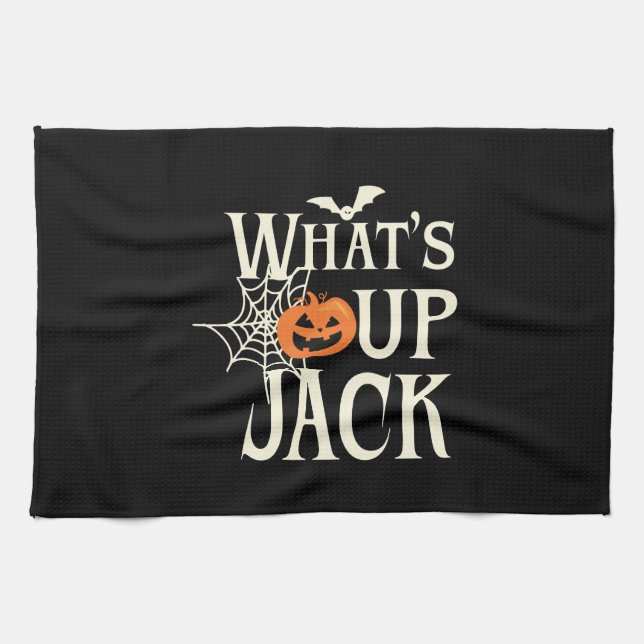 Paño De Cocina What's Up Jack Halloween (Horizontal)