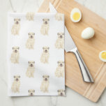Paño De Cocina Wheaten Terrier<br><div class="desc">Me encanta este dulce patrón de un suave ilustracion de acuarela de perro de trigo recubierto de trigo porque es lo suficientemente clásico como para servir como neutral, ¡y sin embargo, brota como pieza independiente! ¡Es la adición perfecta a cualquier habitación familiar, guardería, oficina o incluso a la cueva masculina!...</div>
