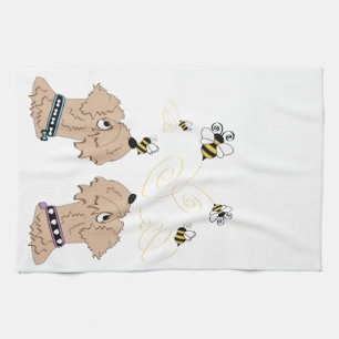 Paño De Cocina Wheatens y abejas