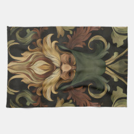 Paño De Cocina Whimsical Bearded Guardian